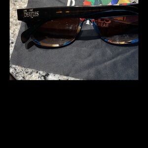 The Beatles Black and Multicolor Sunglasses